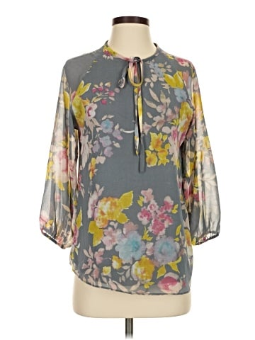 MM Couture by Miss Me 3/4 Sleeve Blouse (view 1)