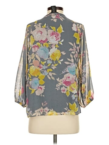 MM Couture by Miss Me 3/4 Sleeve Blouse (view 2)