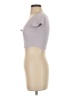 PAC Cares Gray Purple Short Sleeve Top Size XS - photo 5