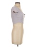 PAC Cares Gray Purple Short Sleeve Top Size XS - photo 4
