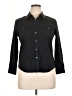 Theory Black 3/4 Sleeve Button-Down Shirt Size XL - photo 1