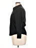 Theory Black 3/4 Sleeve Button-Down Shirt Size XL - photo 5