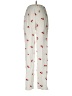 Assorted Brands 100% Viscose Hearts Ivory Casual Pants Size Med - Lg - photo 1
