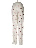 Assorted Brands 100% Viscose Hearts Ivory Casual Pants Size Med - Lg - photo 2