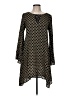 Dina Be 100% Rayon Black Casual Dress Size M - photo 1