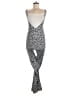 Unbranded Animal Print Silver Black Jumpsuit Size M - photo 1