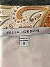 Julia Jordan 100% Polyester Paisley Tan Casual Dress Size 8 - photo 7
