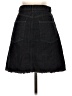 Massimo Dutti 100% Cotton Black Denim Skirt Size 4 - photo 2