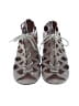 Gentle Souls 100% Leather Metallic Gray Tan Sandals Size 9 1/2 - photo 2