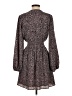 Vanilla Bay 100% Polyester Animal Print Brown Purple Casual Dress Size S - photo 2