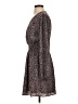 Vanilla Bay 100% Polyester Animal Print Brown Purple Casual Dress Size S - photo 5