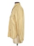 Express 100% Lyocell Yellow Long Sleeve Button-Down Shirt Size S - photo 5