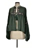 Jaase Green Long Sleeve Blouse Size XS - photo 1