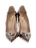 FSJ Animal Print Brown Tan Heels Size 7 - photo 2