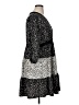 Just Found Animal Print Black Casual Dress Size 1X - photo 4