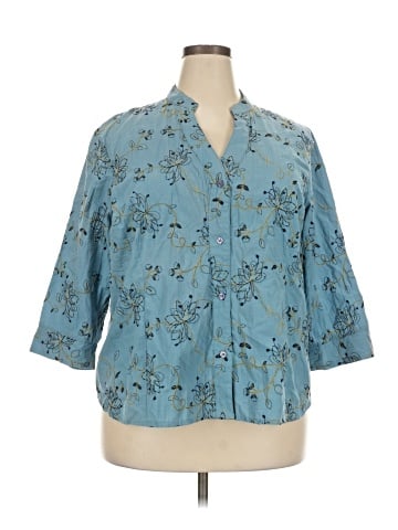 DressBarn 3/4 Sleeve Blouse (view 1)