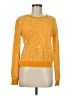 Zara Tropical Yellow Pullover Sweater Size M - photo 1