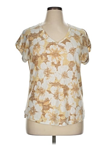 Bobeau Short Sleeve Blouse (view 1)