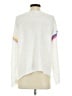 Coco + Carmen 100% Acrylic Floral White Pullover Sweater Size S - photo 2