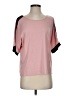 Vimpunec Pink Short Sleeve Top Size S - photo 1