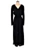 A New Day 100% Rayon Solid Black Jumpsuit Size S - photo 1