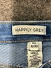 Happily Grey 100% Cotton Blue Denim Shorts Size 30 waist - photo 3