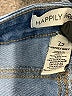 Happily Grey 100% Cotton Blue Denim Shorts Size 30 waist - photo 4