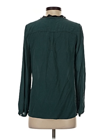 Daniel Rainn Long Sleeve Silk Top (view 2)