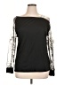Unbranded Black 3/4 Sleeve Blouse Size XL - photo 1