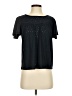 NANETTE Nanette Lepore Blue Black Short Sleeve Top Size XS - photo 1