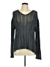 DKNY Jeans Metallic Gray Pullover Sweater Size M - photo 1