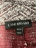 Lane Bryant Tweed Burgundy Poncho Size 18 - 20 Plus - photo 7