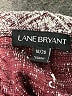 Lane Bryant Tweed Burgundy Poncho Size 18 - 20 Plus - photo 9