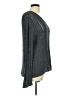 DKNY Jeans Metallic Gray Pullover Sweater Size M - photo 4