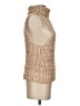 Pilcro Tweed Tan Sweater Vest Size S - photo 4