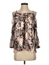 Parker 100% Polyester Pink 3/4 Sleeve Blouse Size S - photo 1
