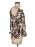 Parker 100% Polyester Pink 3/4 Sleeve Blouse Size S - photo 4