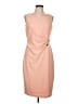 DKNY Solid Tan Cocktail Dress Size 12 - photo 1