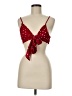 PrettyLittleThing 100% Polyester Red Sleeveless Top Size 8 - photo 1