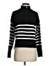 DKNY Stripes Black Turtleneck Sweater Size S - photo 1