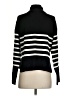 DKNY Stripes Black Turtleneck Sweater Size S - photo 2