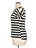 Unbranded Stripes Black Short Sleeve Top Size L (estimated) - photo 5