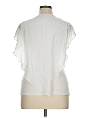 AB Studio Short Sleeve Blouse (view 2)