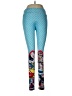 Unbranded Graphic Blue Leggings Size M (estimated) - photo 1