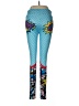 Unbranded Graphic Blue Leggings Size M (estimated) - photo 2