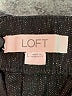 Ann Taylor LOFT Tweed Black Casual Pants Size L - photo 7