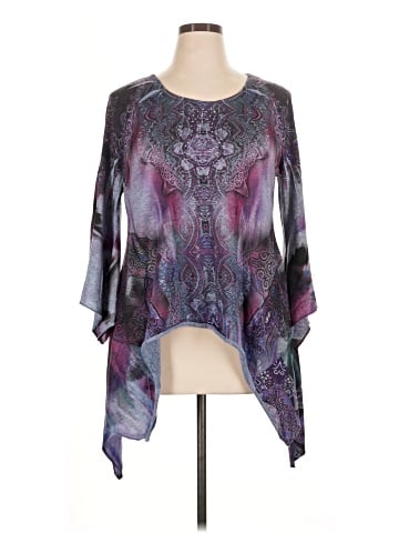 One World 3/4 Sleeve Blouse (view 1)
