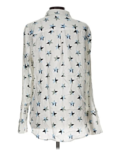 Equipment Long Sleeve Blouse (view 2)