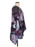 One World Purple 3/4 Sleeve Blouse Size XL - photo 4