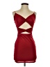 Windsor Solid Burgundy Cocktail Dress Size S - photo 1